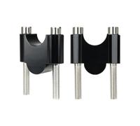 Manubrio Bar Risers Per Yamaha Per MT07 Per MT09 Moto Manubrio Riser Bar Mount Maniglia Morsetto 28mm 1 1/8 "22mm 7/8" Adattatore Altezza Moto(28mm Black)