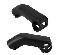 Manubrio Barracuda in alluminio + manubrio a 45° Ergotec Ahead Set L110 Noir