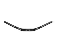 Manubrio bici da città in alluminio d31.8 nero ergotec climber l620mm altezza 4