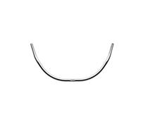 Manubrio bicicletta Swoopy cruiser cromato 22.2 handlebar custom chopper vintage