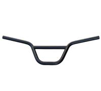 Manubrio BMX 22,2 Mm In Alluminio H150 Nero Opaco Lungo 640 Mm 357 G