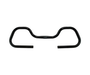 Manubrio Butterfly multiposizione in alluminio nero ( Nero / 590 mm )