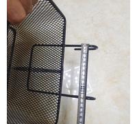 Manubrio Cestino Anteriore Grandi Capacità Metallo Porta Articoli Sportivi