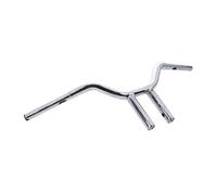 Manubrio chubby bar psycho streetfighter 1-1/4" cromo 10" 82-24 cavi o accelerat