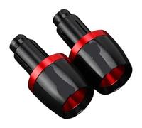 Manubrio Contrappesi Bilancieri Per D&ucati Per Hyper&motard 796 2010-2012 Moto Universale Manubrio Estremità Manopole 22mm Contrappeso Manubrio Slider Spina(Rosso)