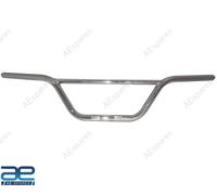 Manubrio Cromato Braced 7/8" Per Yamaha Honda Kawasaki Royal Enfield Bullet GEC