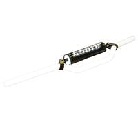 Manubrio Cross Enduro Alluminio T6 + Barra 800mm H 70mm 22,2mm + Mousse Bianco