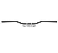 Manubrio da 1" 25,4mm dimpled Nero Trw Harley-davidson Dyna Softail touring Mcl1