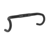 Manubrio da strada Deda M35 in alluminio nero L 46 esterno (asse-asse 44 cm) per