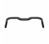 Manubrio da strada semi rialzato Ergotec Randonneur ER-20 in alluminio nero, dia