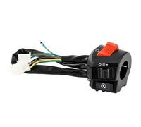 Manubrio del Motociclo Interruttore Pulsanti Controllo Interruttore Manubrio Moto 1 Paio Interruttore Di Controllo Fari Indicatori Di Direzione Universali Per Moto Da 7/8 Pollici(3)