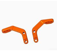 Manubrio del motociclo Riser Clamp Silver Manubrio Moto (Arancione)