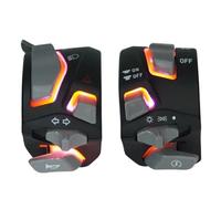 Manubrio delle moto Interruttore Combinato Manubrio Moto Illuminato Con Funzione Nove In Uno Avvio Elettrico Avvio Elettrico Doppia Luce Flash(3)
