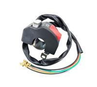 Manubrio delle moto Pulsante ON/OFF Dell'interruttore Di Accensione Del Clacson Del Faro Della Nebbia Del Manubrio Del Motociclo Da 12 V 7/8 "