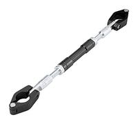 Manubrio di bilanciamento del motociclo, supporto per maniglia universale regolabile in lega di alluminio moto Balance Cross manubrio rinforzano la leva (nero)