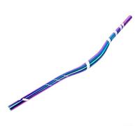 Manubrio Downhill 780mm Stabile per Discese Ripide | Extra lungo 780mm, stabilità massima, controllo per preciso, riduce fatica spalle, guida sicura(021 Colorful White)