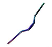 Manubrio Downhill 780mm Stabile per Discese Ripide | Extra lungo 780mm, stabilità massima, controllo per preciso, riduce fatica spalle, guida sicura(024 Colorful Black)