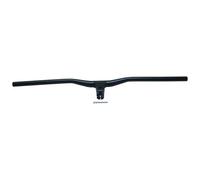 Manubrio dritto con attacco manubrio integrato per il perno della forcella P2R 1"1-8 (28.6 mm) Noir
