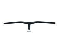 Manubrio dritto con attacco manubrio integrato per il perno della forcella P2R 1"1-8 (28.6 mm) Noir