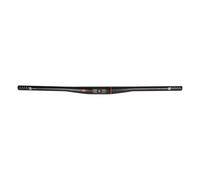Manubrio dritto in alluminio (omologato livello 6) Ergotec Flat bar Ray Noir
