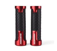 Manubrio estremità Grips cap CNC Moto Maniglia Manubrio Hand Bar Grip per B┐MW R1250 GS R 1250 GS R 1250GS HP 2018 2019 2020 2021 Accessori Motore(Red)