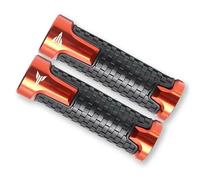 Manubrio Estremità Grips Cap Per Y-AMAHA MT01 MT09 MT07 MT10 MT03 MT 09 07 03 10 MT-09 MT-07 MT-10 MT-03 Accessori Moto Manubrio Grip Hand Bar Grips(Orange)