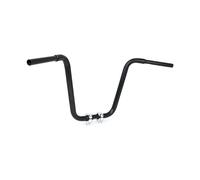 Manubrio fehling 1-1/4" ape hanger nero alto 40 cm 08-up h-d e-throttle con rise