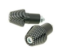 Manubrio fine assorbivibrazioni Short 17,5 mm - Carbon look