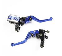 Manubrio Freno Frizione Leve Accessori Moto 1 Paio Di Leve Del Serbatoio Cilindro Principale Frizione Freno Da 7/8 "22 Mm(Blue 1set)