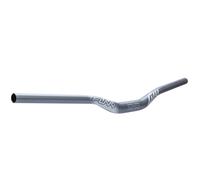 Funn Full On Manubrio per Mountain Bike con Morsetto a Barra da 35 mm e Larghezza di 785 mm, Manubrio Rialzato in Lega Resistente e Leggera per MTB e Bicicletta da BMX (Rialzo di 15 mm, Grigio)