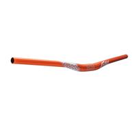 Funn Full On Manubrio per Mountain Bike con Morsetto a Barra da 31,8 mm e Larghezza di 810 mm, Manubrio Rialzato in Lega Resistente e Leggera per MTB e Bicicletta da BMX (Rialzo di 7 mm, Arancione)