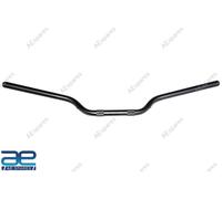 Manubrio In Acciaio 7/8" Nero Compatibile Con Royal Enfield Meteor 350cc