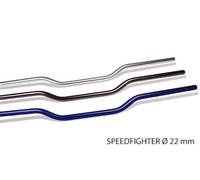 MANUBRIO IN ACCIAIO SPEEDFIGHTER DA 22 MM COLORE NERO
