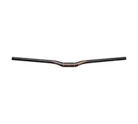 Manubrio in Carbonio Reverse Seismic 810 mm Nero Opaco/Arancio - Ø31,8 mm, Rise 25 mm