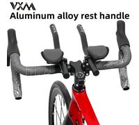 Manubrio in lega di alluminio VXM, manubrio per mountain bike, manubrio per bici da corsa, manubrio per bici da cronometro, manubrio per lunghe distanze Tagli UnicaLega di alluminio