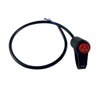 Manubrio Interruttore 1PC Interruttore Moto Pulsante Luce Di Emergenza Doppio Flash Avviso Lampada Di Emergenza Lampeggiatore Di Segnale Motociclo Interruttori(B1)