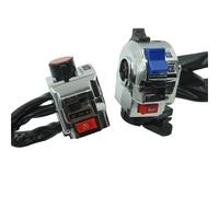 Manubrio Interruttore Compatibile Con Yamaha Interruttore Manubrio Moto 1 Paio Di Comandi In Alluminio Clacson Indicatori Di Direzione Pulsante Di Avvio Fascio Per Alto/basso 7/8"