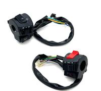 Manubrio Interruttore Moto Da 7/8 "22MM Compatibile Con SUZUKI Scooter Clacson Indicatori Di Direzione Fari Pulsanti Controllo Blocco Comandi Moto(1 pair)