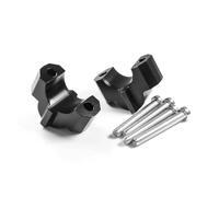Manubrio Montante Accessori motociclette Riser manubrio per BMW Per S1000R 2021- Per M1000R 2023- Adattatore morsetto di montaggio sul manubrio Riser Manubrio(Black)
