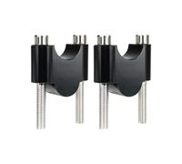 Manubrio Montante Per MT07 Per MT09 Manubrio per motocicletta Riser Bar Mount Morsetto 28mm 1 1/8" 22mm 7/8" Riser Manubrio Moto(22mm Black)