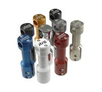 Manubrio morsetto STR8 per MBK Booster/YAMAHA BWS, Nero Opaco