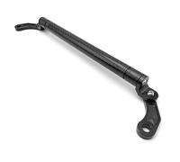 Manubrio Moto Balance Cross Bar Leva Carbon Look Style Per PCX150 PCX 125 150 160 Stent Di Navigazione Del Telefono Regolabile(Nero)