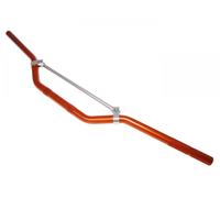 Manubrio Moto Cross Enduro Alluminio Con Supporto 22Mm Arancione