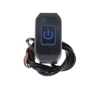 Manubrio moto interruttore on off Interruttore Del Manubrio Del Motociclo 12V Interruttore Di Controllo Del Pulsante Del Pressostato Del Clacson Con Manubrio Del Motociclo LED On Off