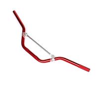 Manubrio Moto, Manubrio Motocross Moto 22mm 7/8 '' Moto in Alluminio con Manico in Alluminio con Manico in Alluminio per 50CC 70CC 110CC 125CC 140CC Dirt Pit Bike ATV Scooter(Red)