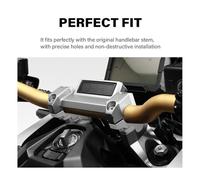 Manubrio Moto Manubrio Riser Morsetto Estensione Manubrio Staffa Adattatore Per X-ADV 750 Per XADV750 ADV150 Per X-ADX Per ADV Per ADV(Nero,A)