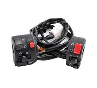 Manubrio Motociclo Interruttore 2X Controller Interruttore Manubrio Pulsante Del Clacson Indicatori Di Direzione Fendinebbia Adatto Per Kawasaki ZX6R ZX10R Per GSXR600
