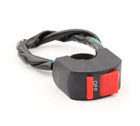 Manubrio Motociclo Interruttore Interruttore Manubrio Moto | 1/2 ON/OFF modifica controllo fari e clacson accessorio pulsante 12V(Headlight Switch)