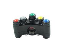 Manubrio Motociclo Interruttore Interruttore Moto, Manubrio, Include Faro, Indicatori Di Direzione, Fendinebbia, Avvio/stop, Offre 7 Funzioni(7 Wires)