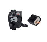 Manubrio Motociclo Interruttore Interruttori Controllo Del Manubrio Della Motocicletta Pulsante Interruttore Degli Indicatori Direzione Con Lampeggiatore Adatto Per Honda MSX SF125(With LED flasher)